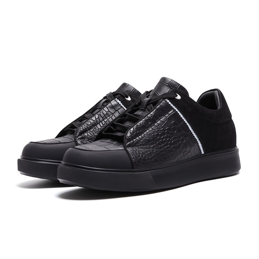 BUTY PODWYŻSZAJĄCE GIANLUCA +7 CM