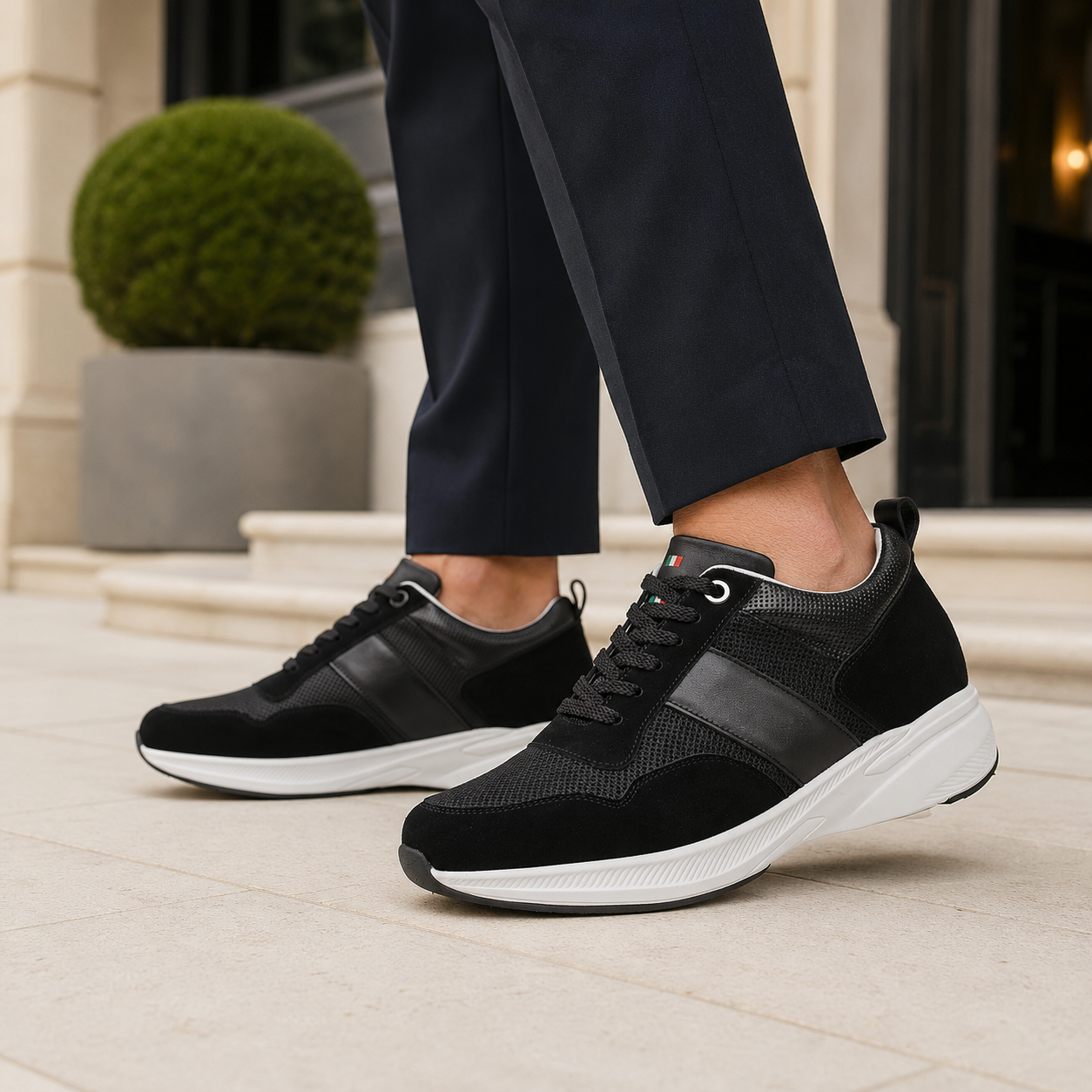 ELEVATOR SHOES ANDREA +2.76 INCHES