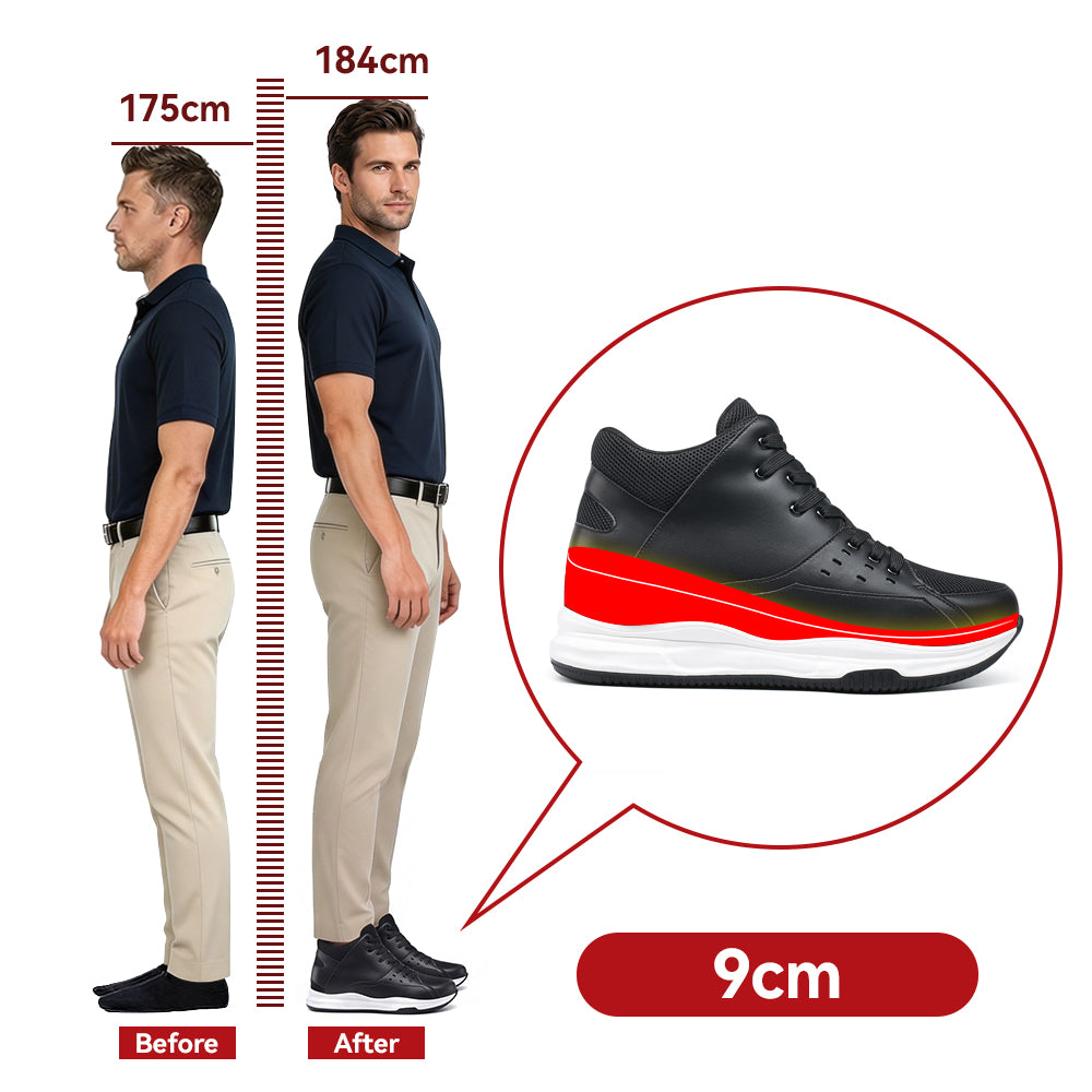 ELEVATOR SHOES CAMILO +3.54 INCHES