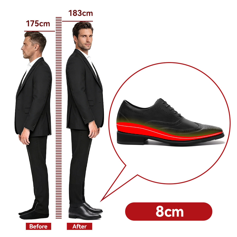 ELEVATOR SHOES CONRADO +2.76 INCHES