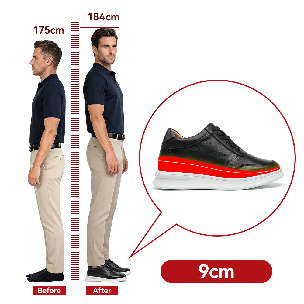 ELEVATOR SHOES FILIPO +3.54 INCHES
