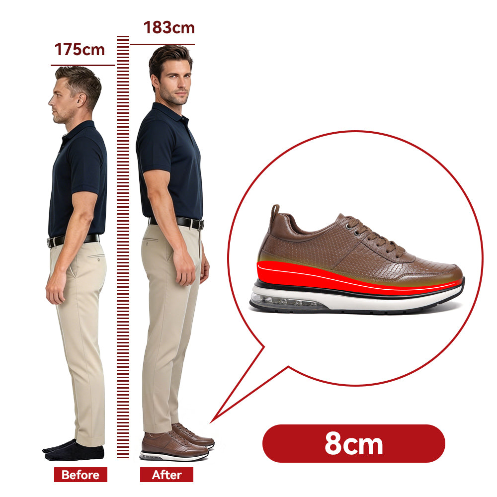 ELEVATOR SHOES GORO +3.15 INCHES
