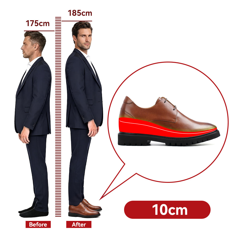 SCHUHE DIE GRÖßER MACHEN MARCO +10 CM