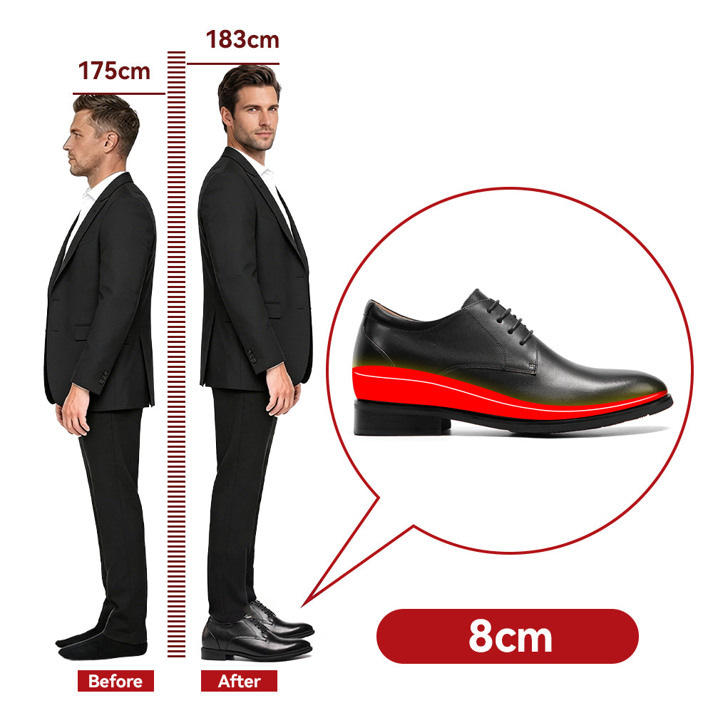 ELEVATOR SHOES RIMINO +3.15 INCHES