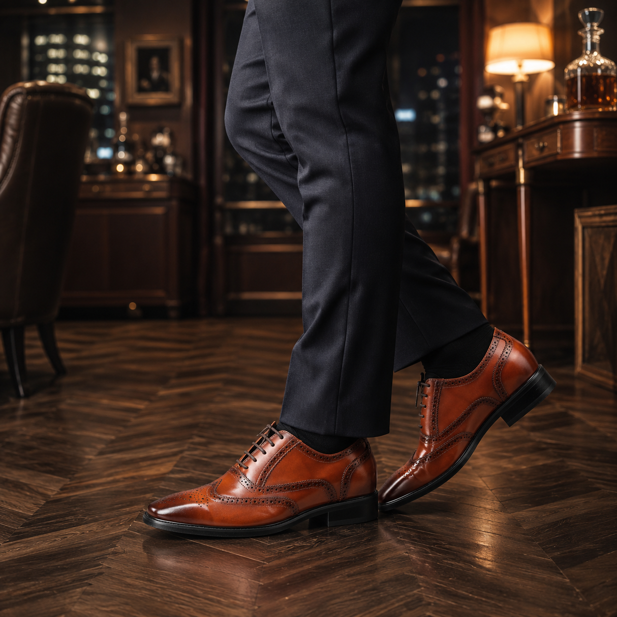 ELEVATOR SHOES ROBERTO +3.15 INCHES