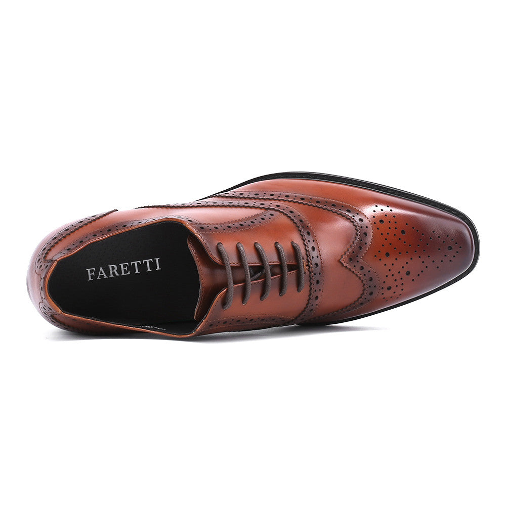 BUTY PODWYŻSZAJĄCE ROBERTO +8 CM