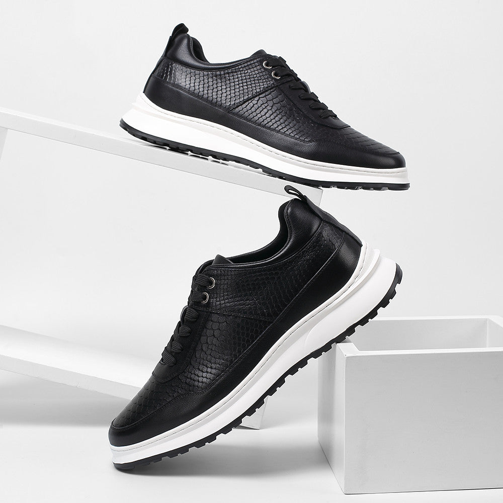 BUTY PODWYŻSZAJĄCE ROMANO +8 CM