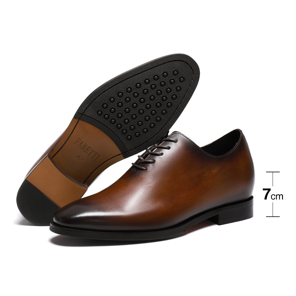 BUTY PODWYŻSZAJĄCE SANDRO +7 CM