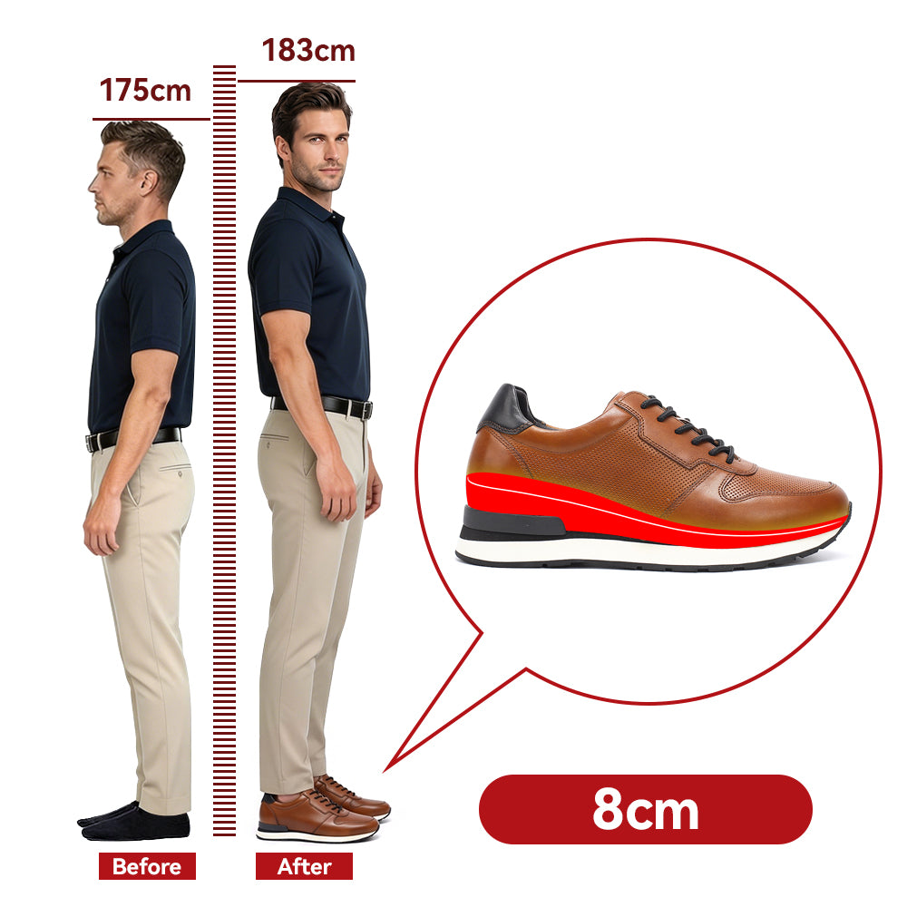 ELEVATOR SHOES ALONZO +3.15 INCHES