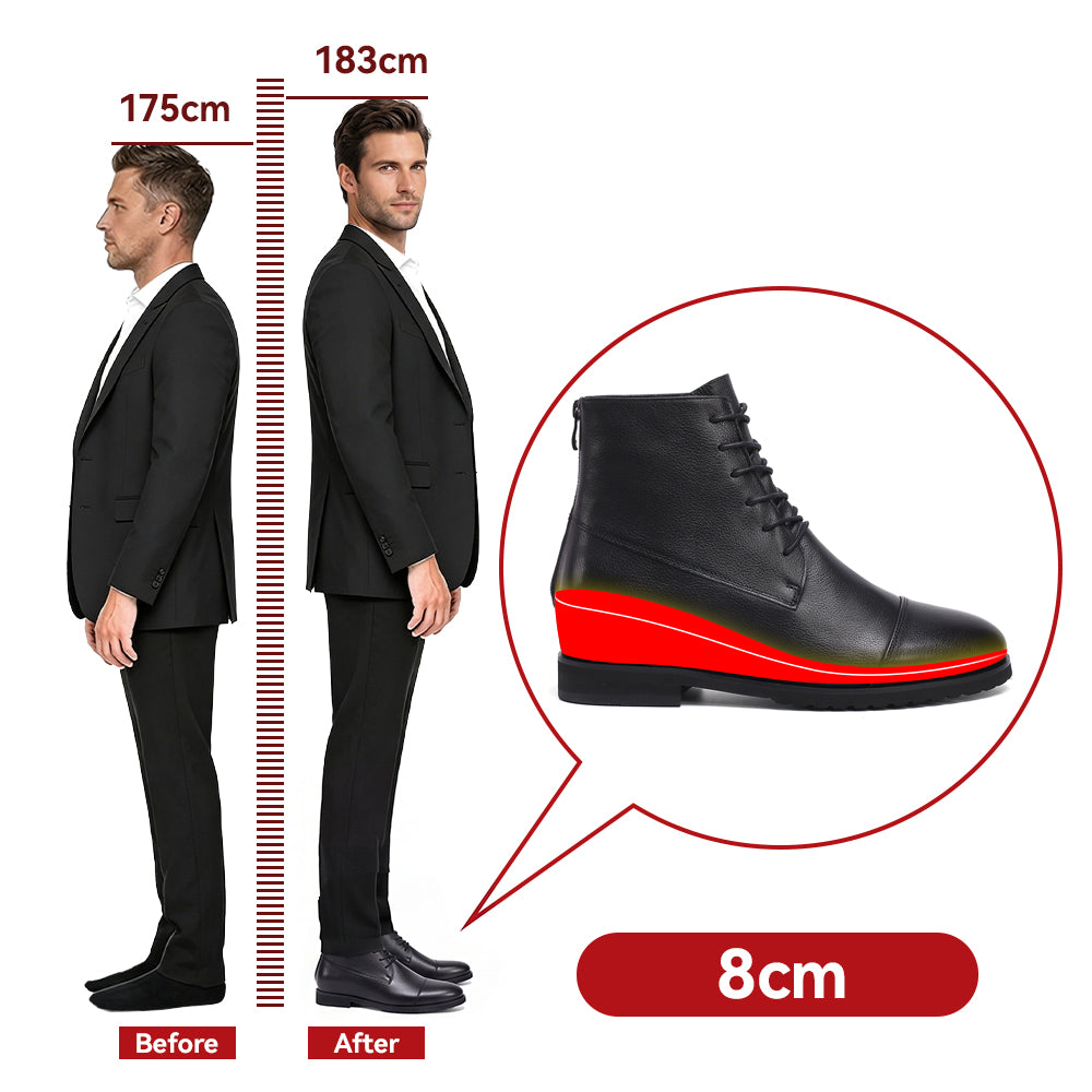 ELEVATOR SHOES FRANCESCO +3.15 INCHES
