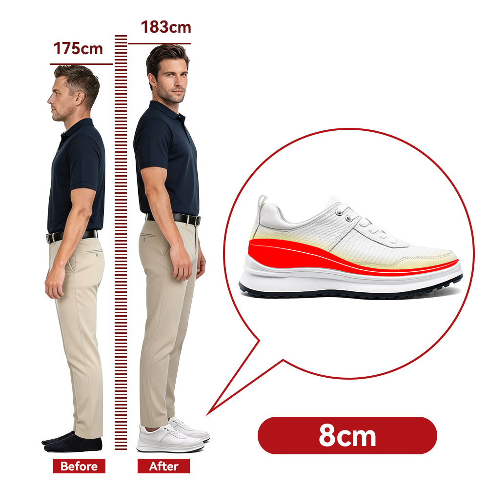ELEVATOR SHOES MASI +3.15 INCHES