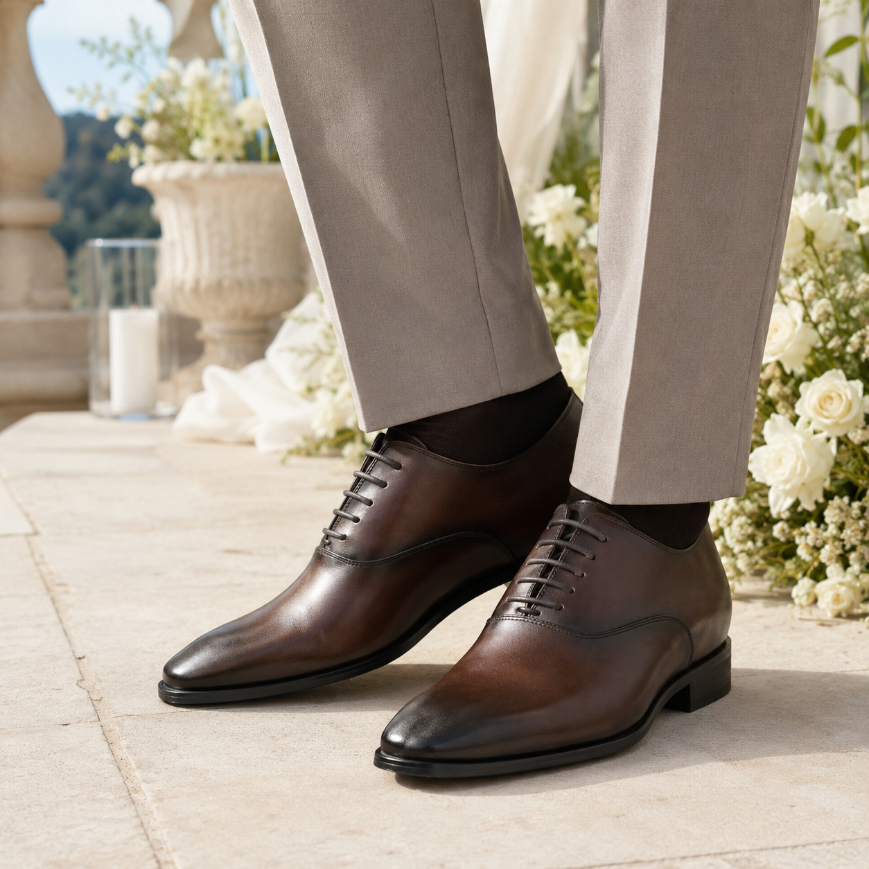 ELEVATOR SHOES PAOLO +2.76 INCHES