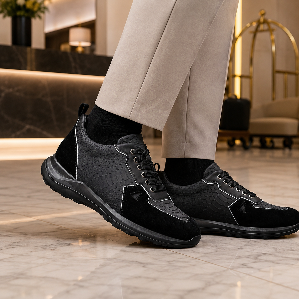 ELEVATOR SHOES SEVERINO +3.15 INCHES