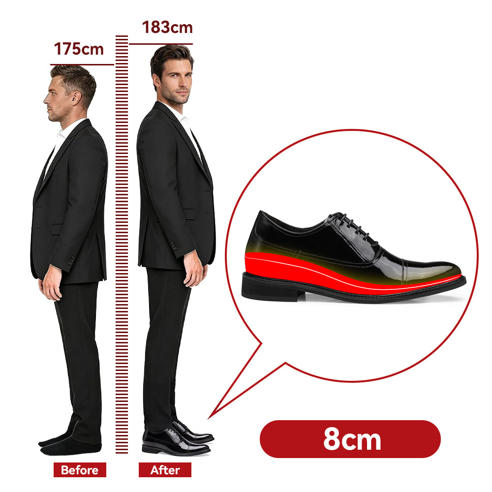 ELEVATOR SHOES VANNI +3.15 INCHES
